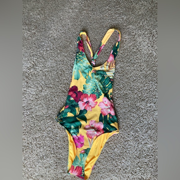 apcurl Swim Monstera Deliciosa Bathing Suit Poshmark